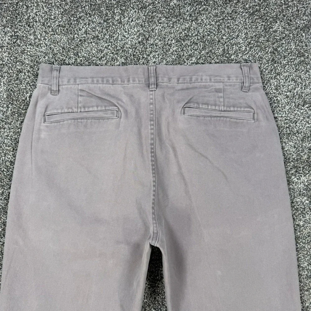 Taylor Stitch Slim Fit Chino Pants Men 32 Dusty Purple Light Grey Organic Cotton